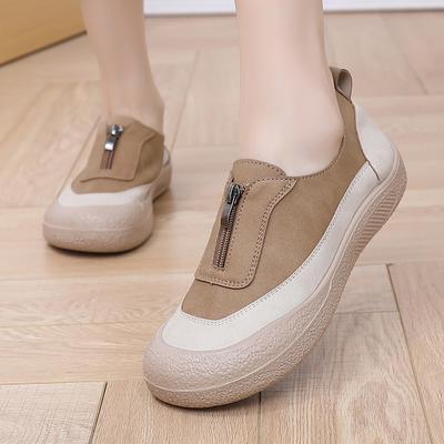 Обувь Женская 2025 Весна Новые Повседневные Кроссовки Легкая Женская Мода Универсальная Удобная Платформа Мама Женская Обувь