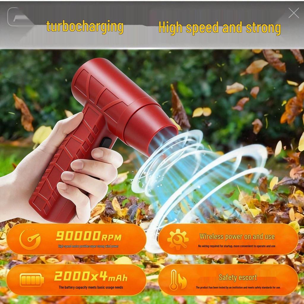 Turbo Fan High-Speed Brushless Outdoor Air & Dust Blower