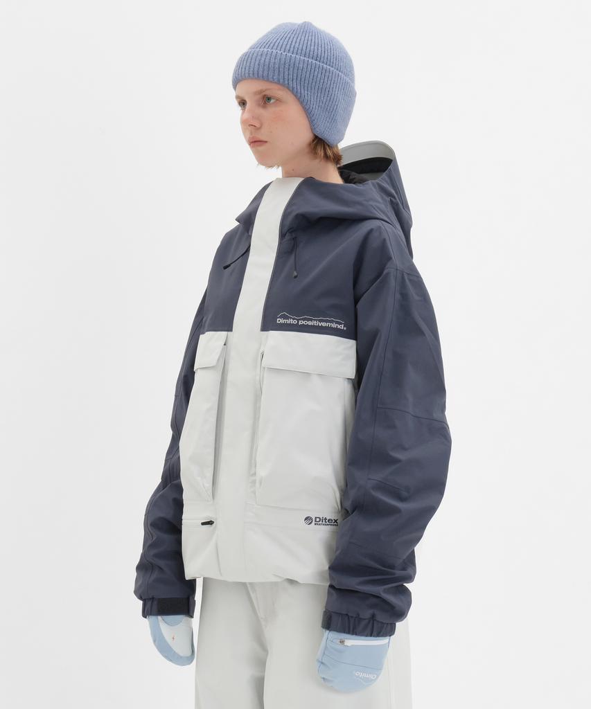 Dimito Mt Gr Jacket Deep White