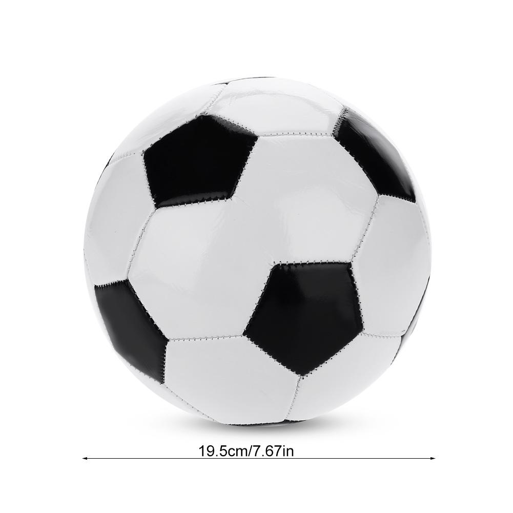 Size 4 Classic Black White Standard Soccer Ball Training Football Equipment School Toy