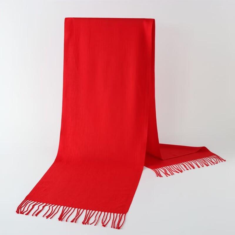 Chinese Red Celebration Scarf