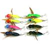 1pc Lifelike Cicada Hard Lures 3.5g/4.5cm HENGJIA Travel Fishing Tackle Bionic Wobbler Insect Bait