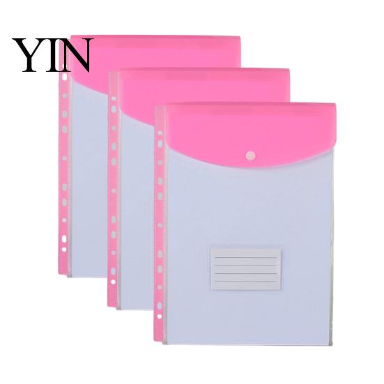 Card Organizer Pouch 11 Hole Expanding File Pockets, Reusable PP Document Sleeves, Transparent Student Project Waterproof Bag for Home Office