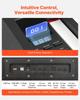Weighted Digital Piano, 88 Keys Fully Weighted, Electric Piano Dual Keyboard & Speakers, with Sustain Pedal, Recording Function, 238 Tones, Wireless