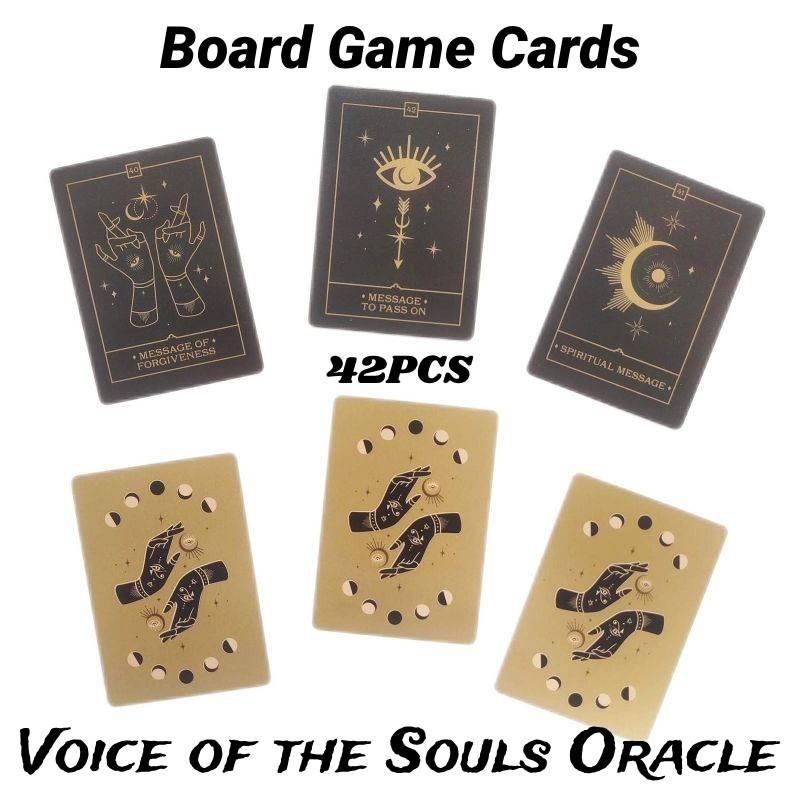 Оракул Голоса Душ Межграничная Развлекательная Настольная Игра с Картой Интерактивных Способностей)