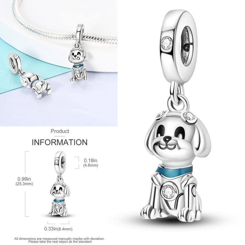 Charms Plata De Ley 925 Devil's Eye Infinity Eternal Symbol Dragonfly Positioning Buckle Charms Fit Women DIY Jewelry