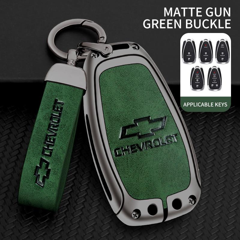 AABHO1 Alloy Car Remote Key Case Cover Shell For Chevrolet Chevy Malibu Camaro Cruze Traverse Spark Equinox Sonic Volt Bolt Accessories