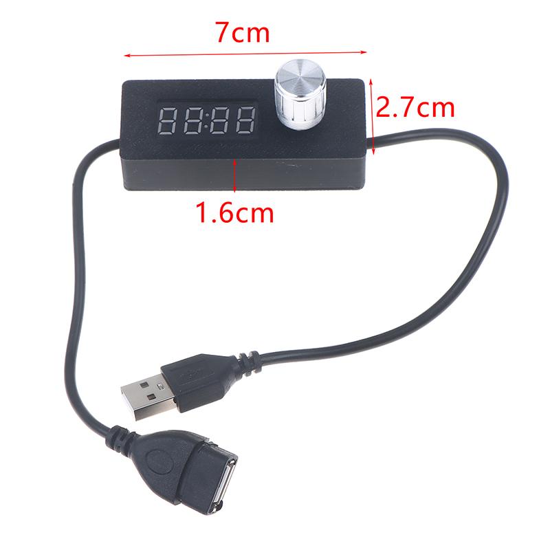 Надежный цифровой дисплей USB-таймерный переключатель Портативный регулируемый переключатель отключения питания 5 В Переключающий шнур Автоматическое отключение Управление питанием