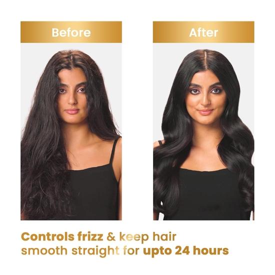 The Skin Story Keratin Shampoo Conditioner UV Protection Hair Serum combo kit pack | Восстанавливает, питает и укрощает вьющиеся волосы | Для всех типов волос