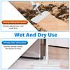 360 ° Rotating Flat Floor Mop Microfiber Self-wringing Squeezee Mop with 6Pcs Replacement Cloth for Home Cleaning Mop Broom Rack