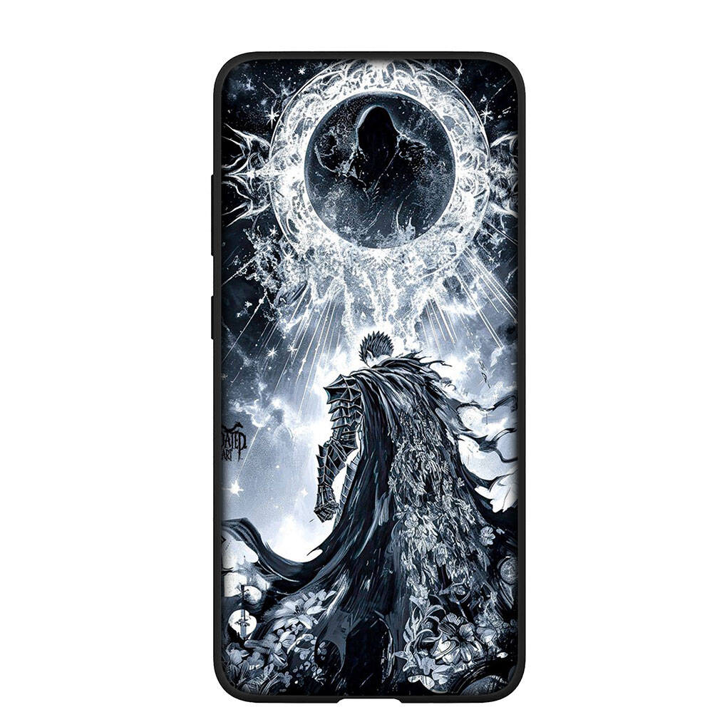 Phone Case for iPhone 17 16 15 Plus X XR 16E Huawei P30 P20 Lite Redmi Note 14 12 11 13 Pro Max OPPO A60 A80 A40 A18 A38 A54 Berserk Guts Anime Cover