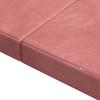 Folding Sofa Bed 80 x 67 x 45 cm Pink