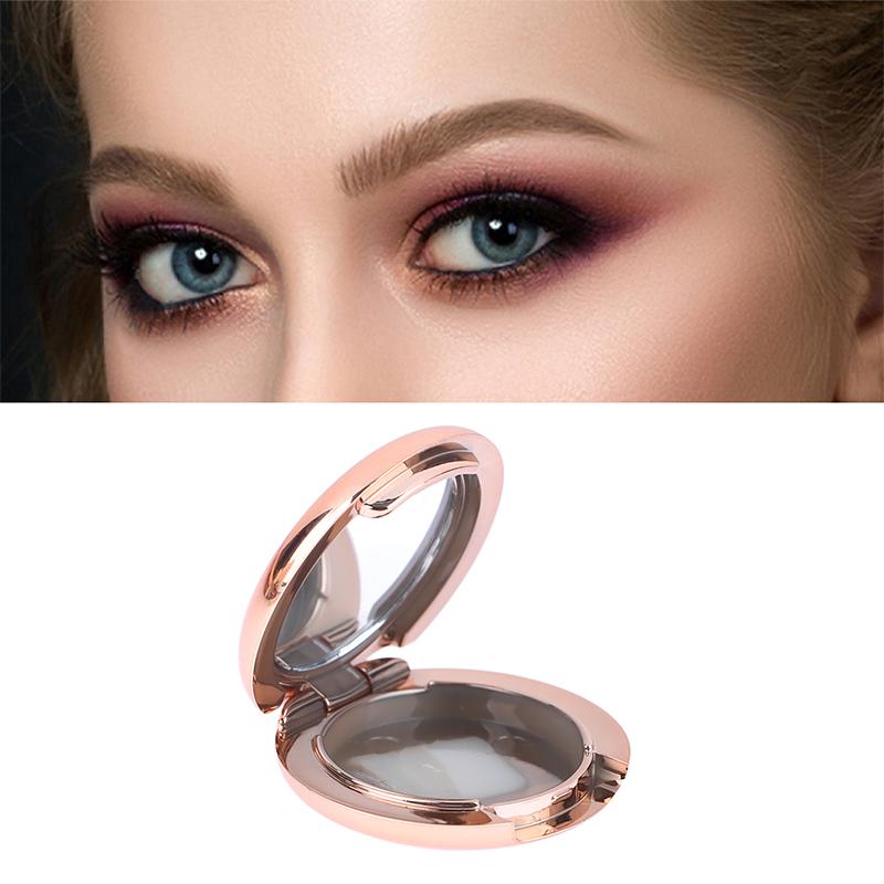 Золотая мини-пустая коробка для теней для век Highlight Rouge, косметический футляр для макияжа, многоразовые дорожные аксессуары, дозатор для косметики