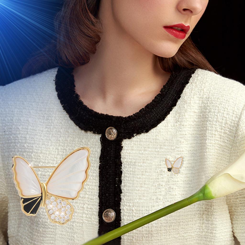 Senior Brooches Flower Leaf Brooch Pins for Women Suit Pendant Fashion Brooches Jewelry