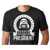 Harambe For President T Shirt Funny Political Meme Vintage Washed Versatile Fashion Stylish Casual Stretched Unisex Slightly