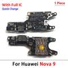 New For Huawei Nova 5 5T 7 7i 8 8i 9 10 Pro SE 5G USB Charger Dock Connector Charging Port Microphone Flex Cable