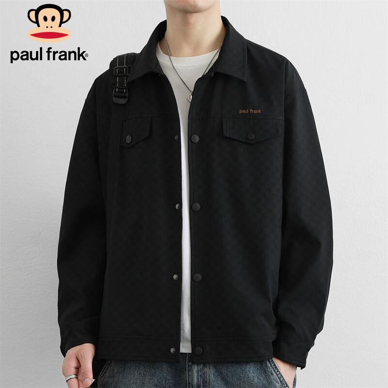 Paul Frank Men's Casual Checkered Windproof Jacket
