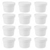 20 наборов контейнеров для пасты, бумажных стаканчиков с крышками, миски для мороженого, холодного супа, белого десерта