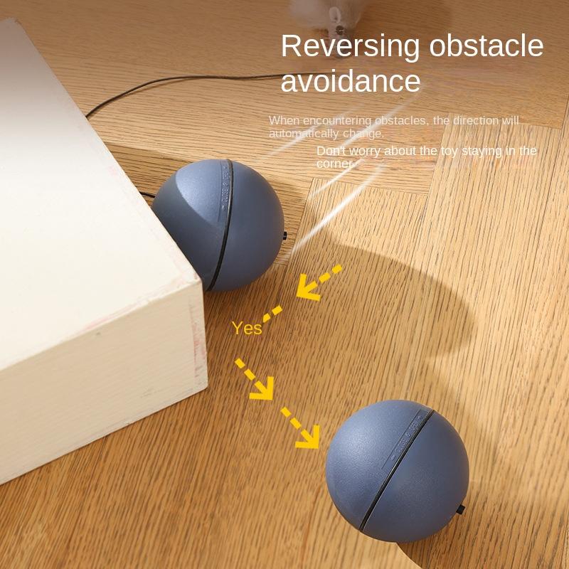 Интерактивный мяч для кошек, умные игрушки для кошек, автоматические катящиеся волшебные шары для дома, электронные интерактивные игрушки для кошек, аксессуары для игр для кошек