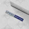 3D Car Stickers Limited Edition Grille Emblem Auto Body Badge Trunk Decal For Toyota Fiat Honda Skoda Peugeot Nissan Accessories
