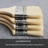 Набор малярных кистей JNL с деревянной ручкой и натуральной щетиной (10-Pack)