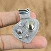 Natural Pyrite Gemstone Indian Jewelry 925 Sterling Silver Pendant For Girls