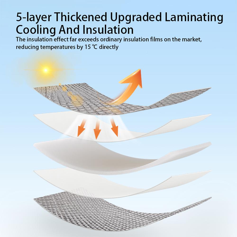 Затемняющая пленка для окон дома, солнцезащитная изоляция, алюминиевая фольга, балкон, комната, автомобильное стекло, защита от ультрафиолета, занавеска, экран, инструменты