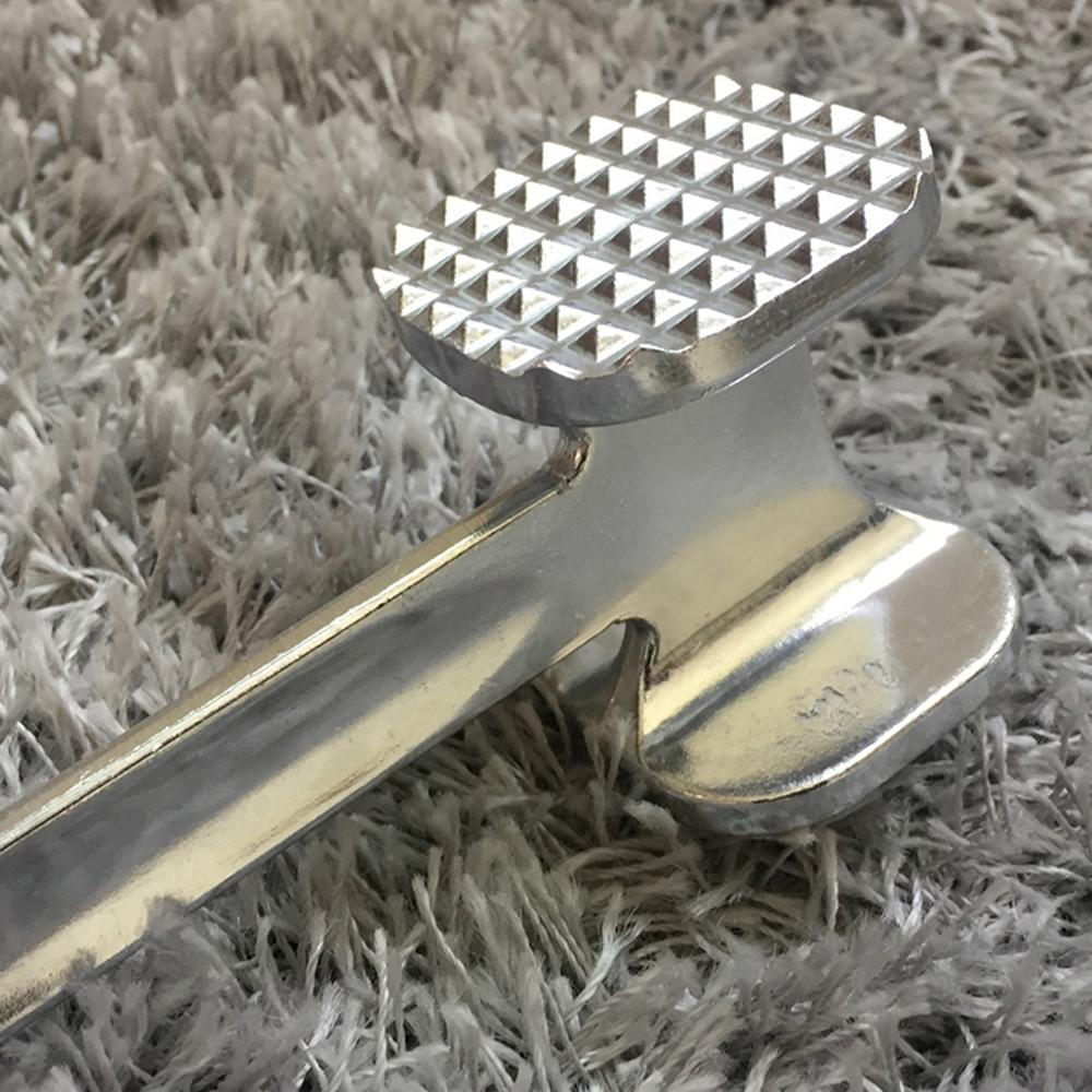 Household Aluminum Alloy Meat Tenderizer Hammer Heavy Duty Double-Sided Tenderizer Kitchen Tool 4