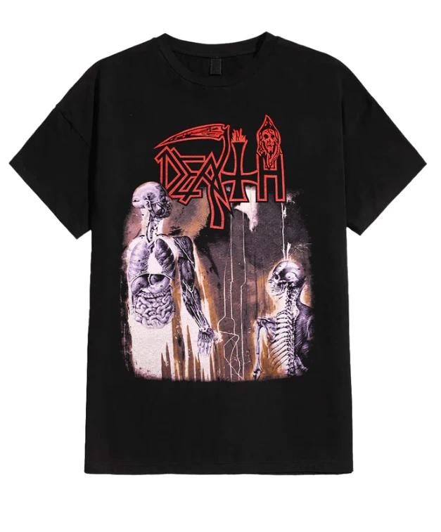 Футболка с мерчем группы Death Human