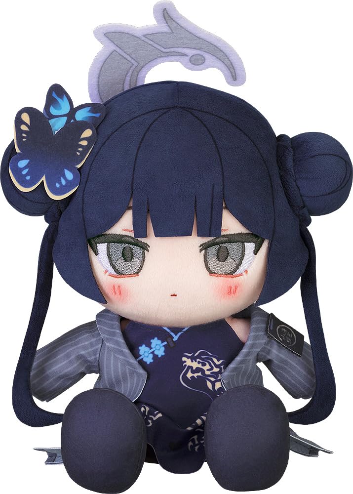 Good Smile Company Плюшевая игрушка Blue Archive Choco Puni Кисаки, Мягкая плюшевая игрушка в стиле чиби, Прибл.. Высота 170 мм, Хлопок и Полиэстер