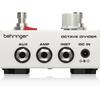 Behringer Octave Divider Воссоздает легендарные характеристики, имеет разнообразные и поставляется в прочном корпусе педали классического стиля, схема '70-х, функции.