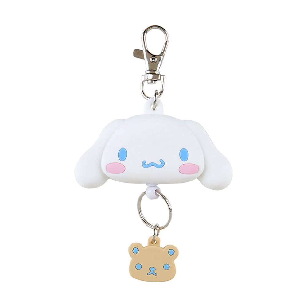 Sanrio Киннаморолл Выдвижной Брелок для Ключей Талисман x x Предмет с Персонажем 168777 В Форме Лица (12.5 7.5 1.8 см) Нет.