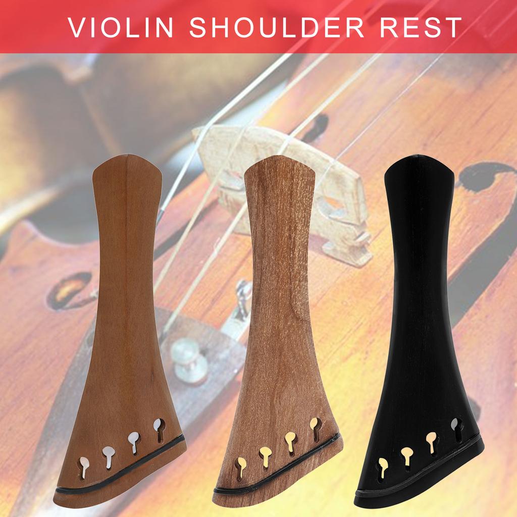 Standard Wood 4/4 Violin Tailpiece Replacement String Plate Violin Tailpiece String Instruments Parts Easy To Install