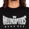 The Hellacopters Unisex Adult Head Off T-Shirt