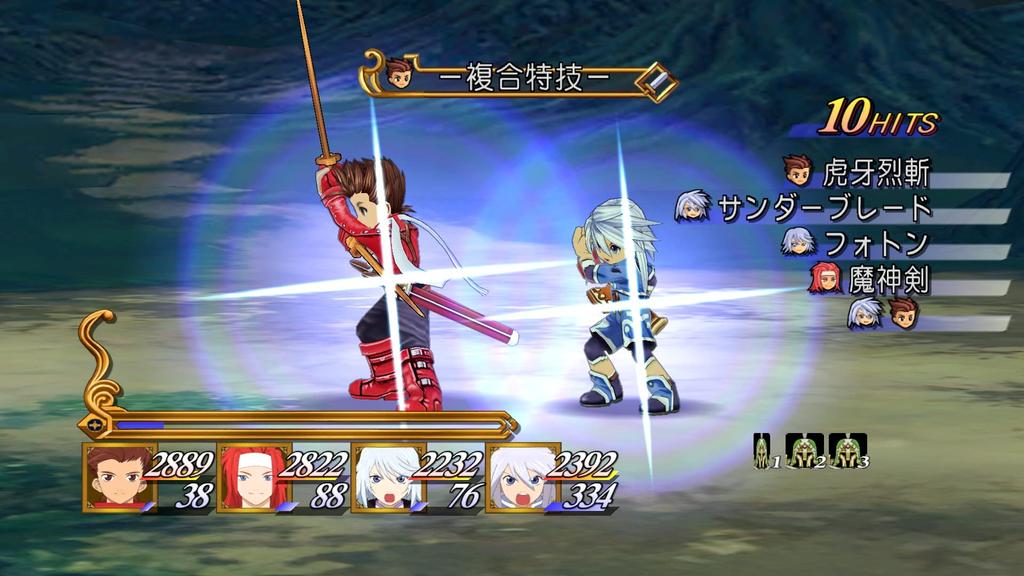 Tales of Symphonia Remastered - Переключить