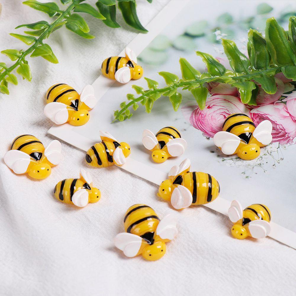 5 шт./лот Поделки Украшение для волос Детские игрушки Искусственные пчелы Подвески-слаймы Имитация животных Мини-пчела