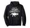Рождественский подарок T Rex Dinosaur Christmas Dino Hoodie