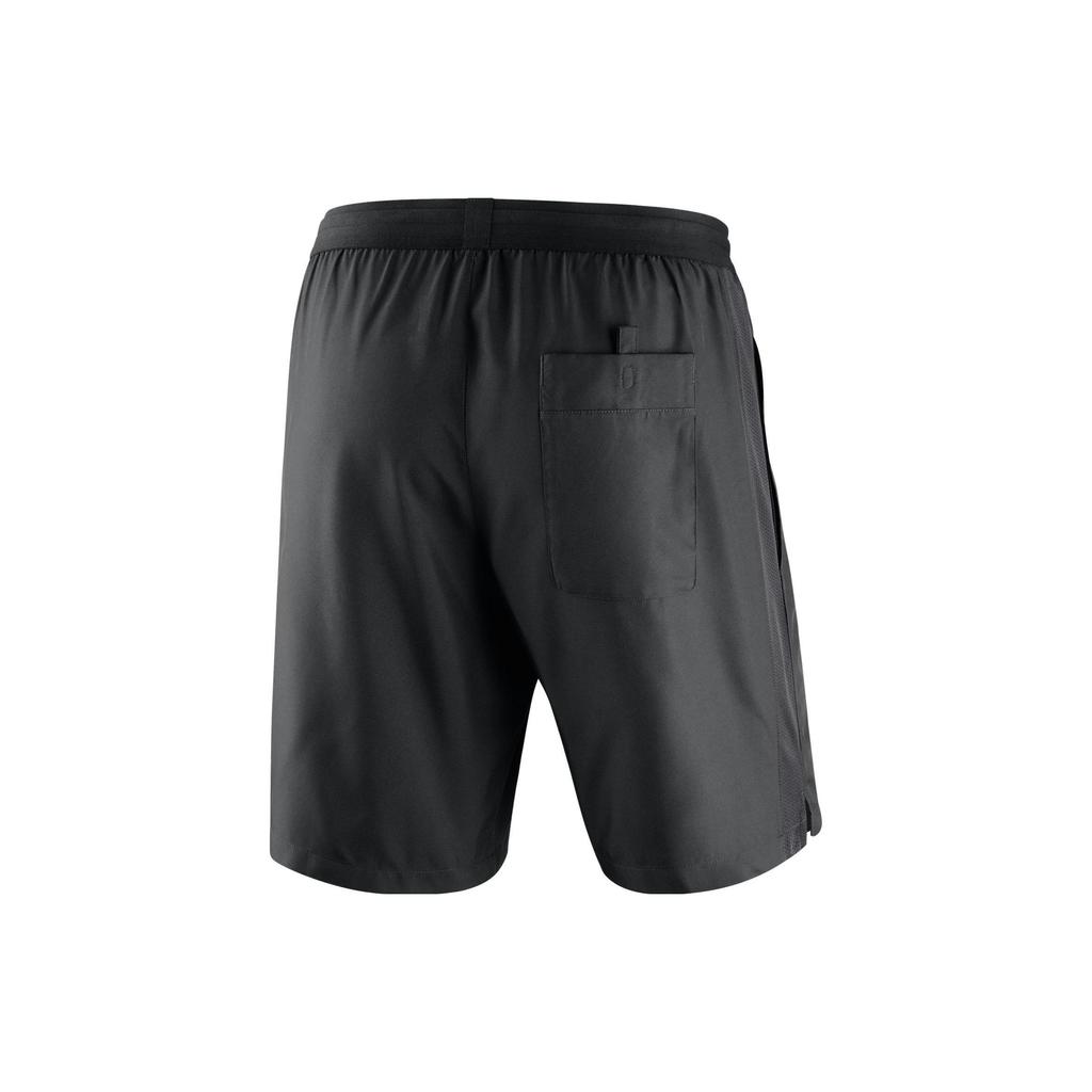Nike Elastic Waist Soccer Shorts With Logo Men Bottoms Black AA0737-010