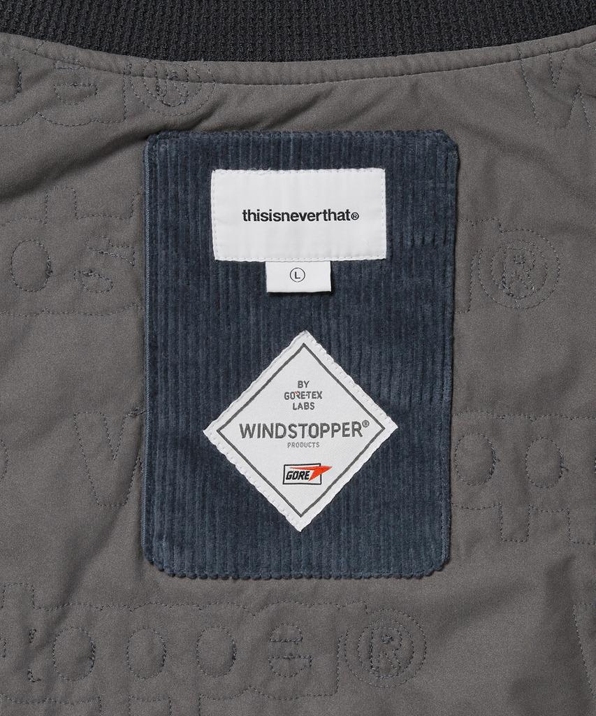 Thisisneverthat Gore-Tex Windstopper Cord Jacket Navy