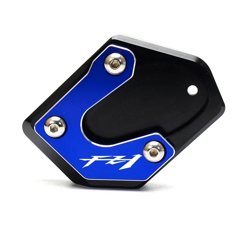 For Yamaha FZ1 FZ 1 2006-2015 FZ6 FZ6R FZ6-S2 2004-2009 Accessories Motorcycle Aluminum Kickstand Foot Side Stand Extension Pad