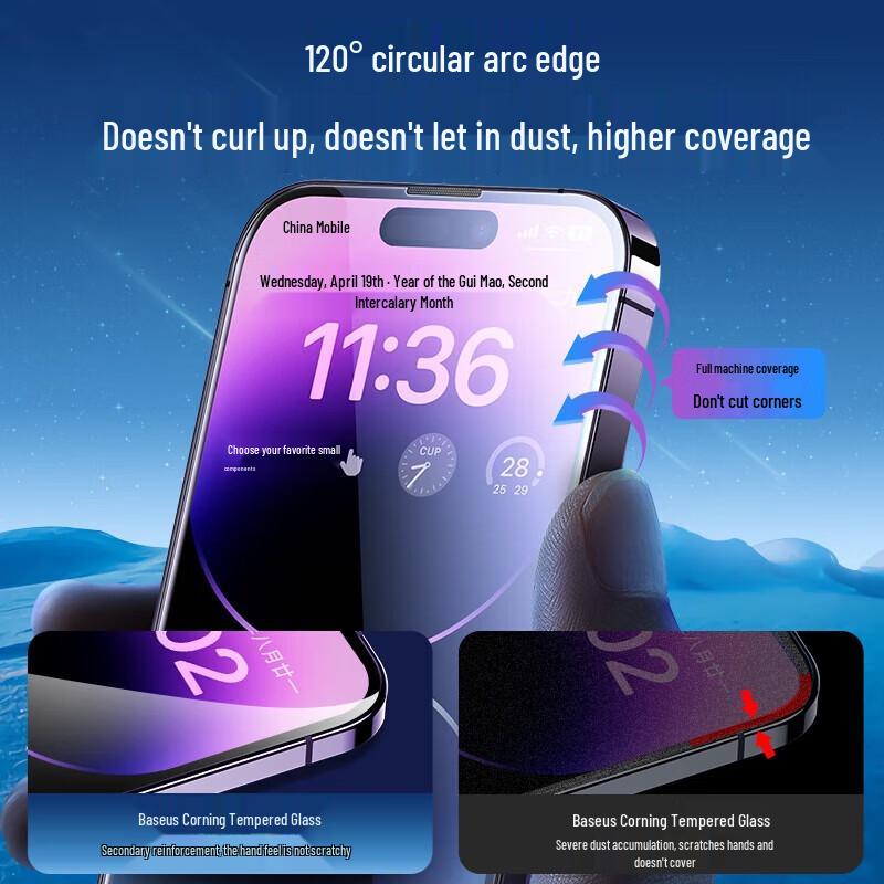 Baseus iPhone 14 Pro Max Tempered Glass Screen Protector