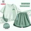 BOBDOG Boys' Quick-Dry Short Sleeve T-shirt & Shorts Set