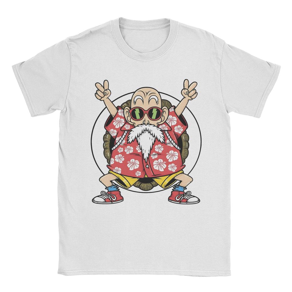 Dragon Ball Master Roshi Turtle Immortal T Shirts For Unisex Fashion Pure Cotton Crew Neck Short Sleeve T Shirt Summer Unisex Tops