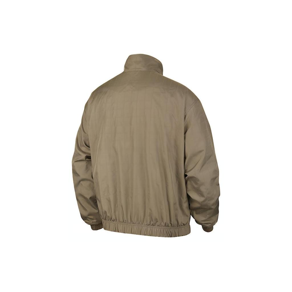 Nike Lab Sportswear Светоотражающая сетчатая тканая куртка Мужская верхняя одежда Оливково-серый DA0311-081