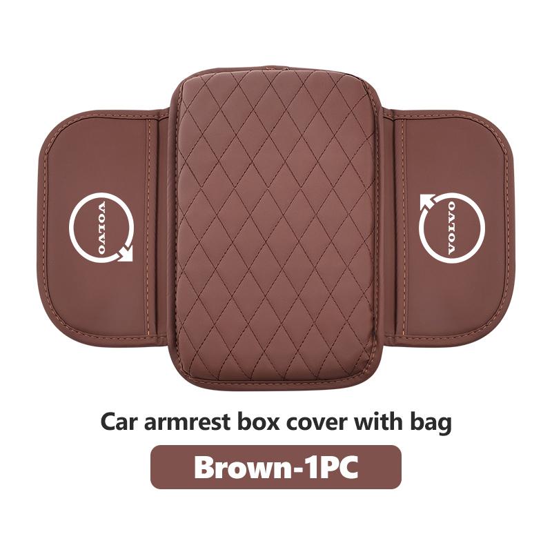 Car Armrest Cover Mat Waterproof Non Slip Storage Box Pad For Volvo XC90 XC60 C30 S60 C70 XC40 V40 XC70 V70 V60 V90