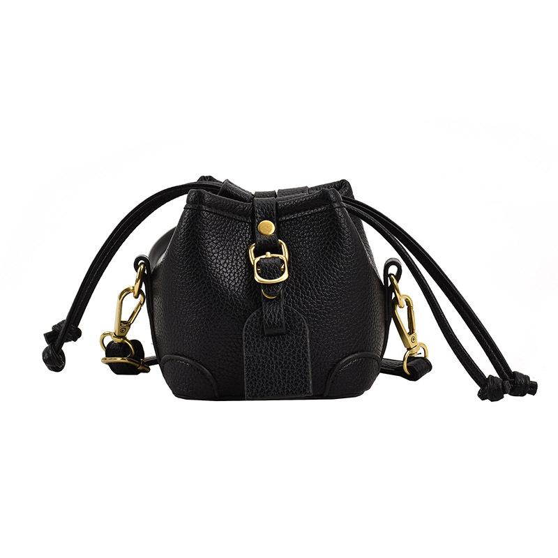 Женская Мини Сумка-Ведро Crossbody для Телефонов Кошельки Искусственная Кожа Модная Маленькая Милая Детская Сумка для Девочки Маленькая Сумка-Тоут