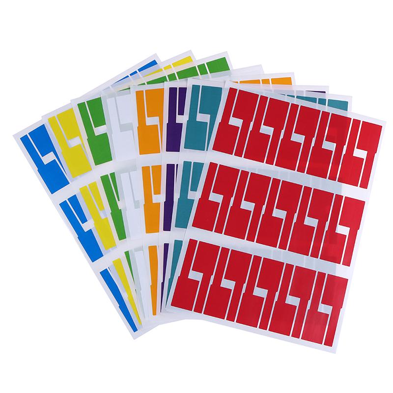 300Pcs Self-Adhesive Cable Labels Waterproof Identification Tags Stickers