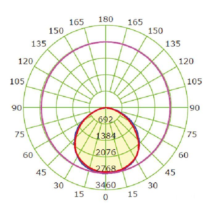 Projecteur LED INDUS-S avec détecteur 20W IP44 6000K