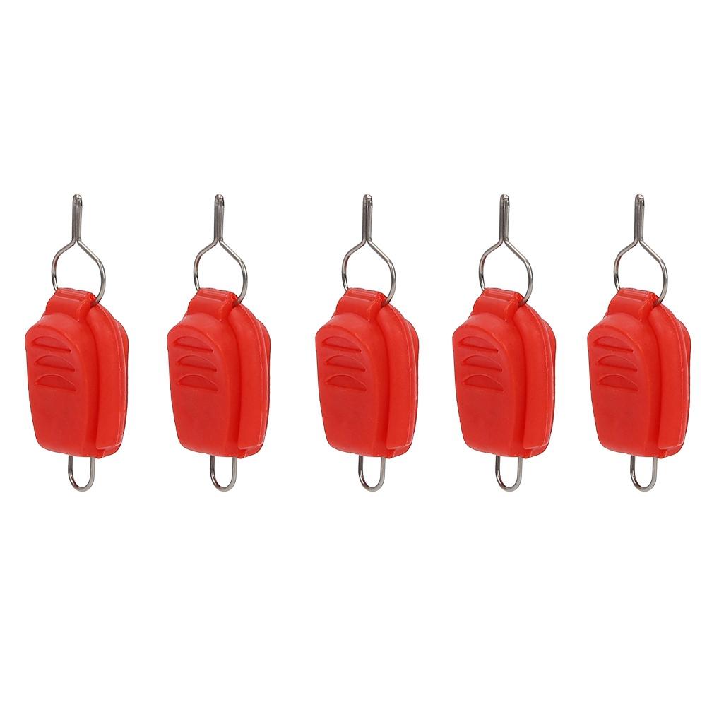 Baitcasting Reel Fishing Line Holder Clip Buckle Stopper (Red)