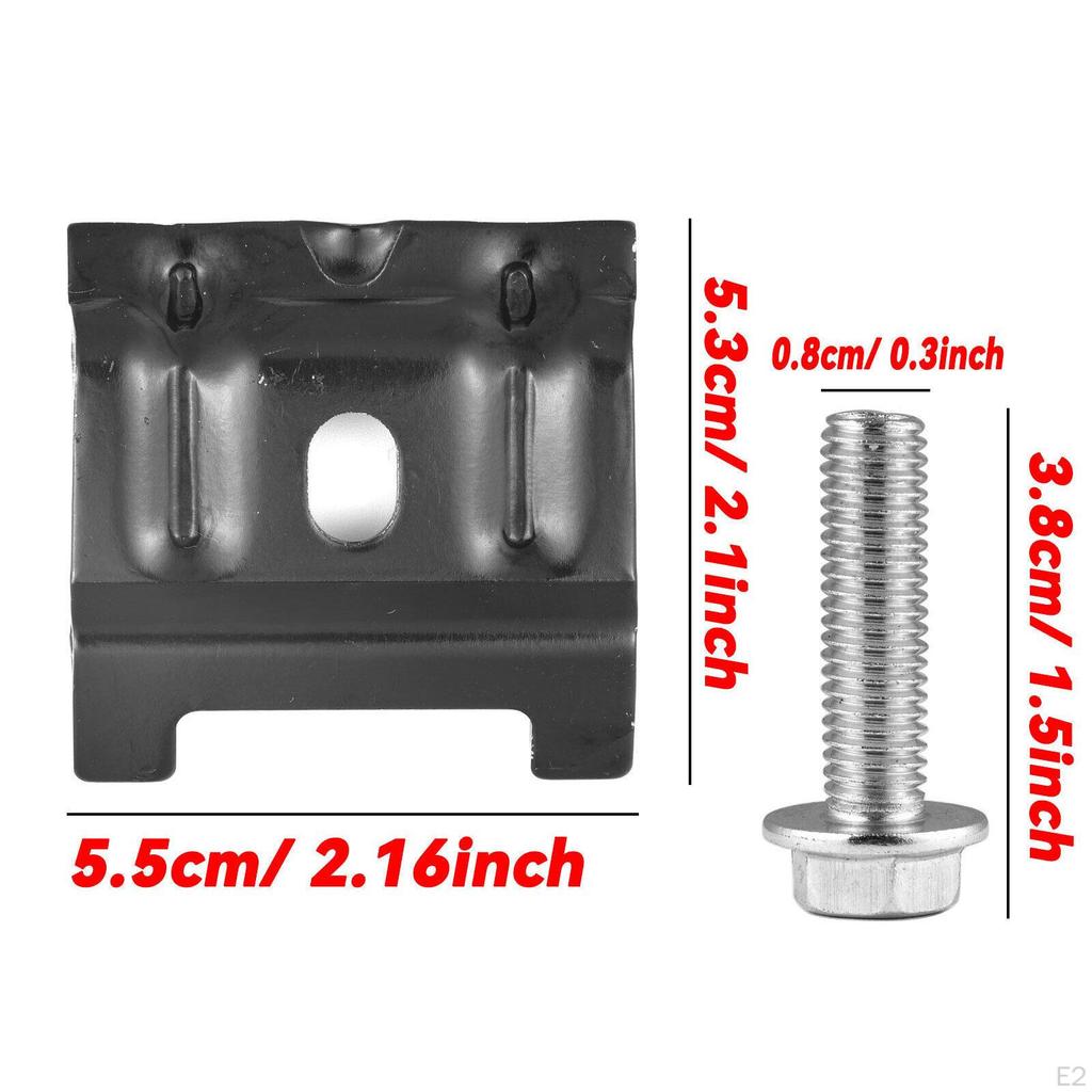 Hold Down Clamp Bracket with Bolt 1J0803219 Metal Easy Installation Wear Resistant Car Accessories